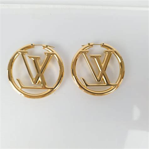 louis vuitton hoop bag|louis vuitton refurbished earrings.